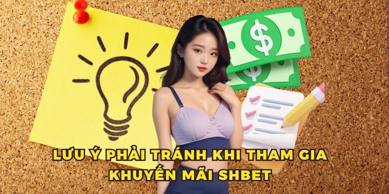 Lưu ý phải tránh khi tham gia khuyến mãi Shbet